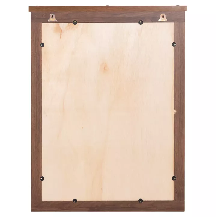 MIRROR ROSEMARY HM314.11 MELAMINE IN WALNUT/WENGE 73x4(thickness)x93Hcm.