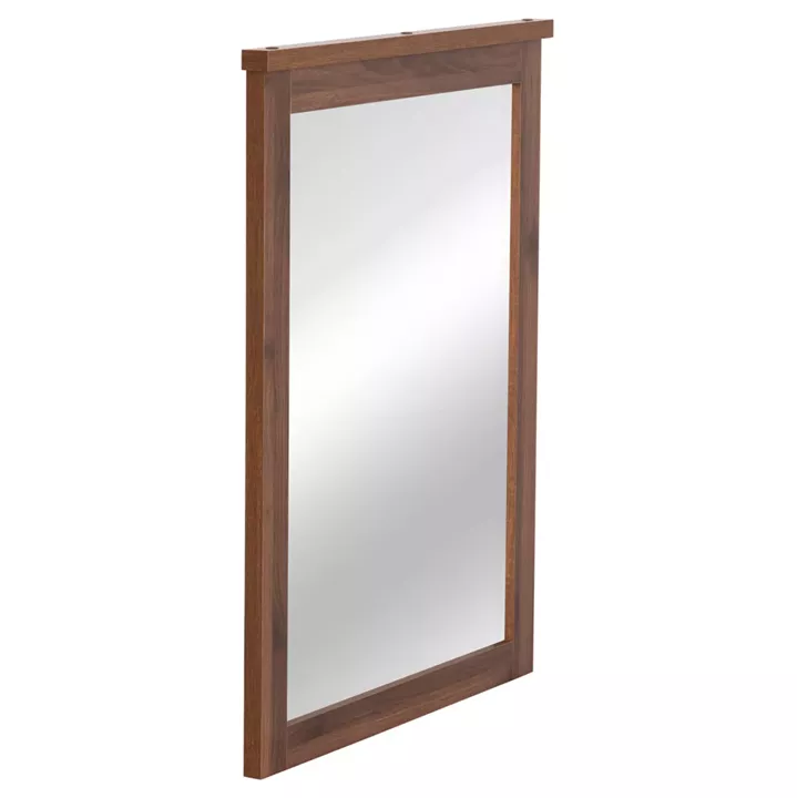 MIRROR ROSEMARY HM314.11 MELAMINE IN WALNUT/WENGE 73x4(thickness)x93Hcm.