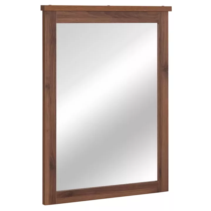 MIRROR ROSEMARY HM314.11 MELAMINE IN WALNUT/WENGE 73x4(thickness)x93Hcm.