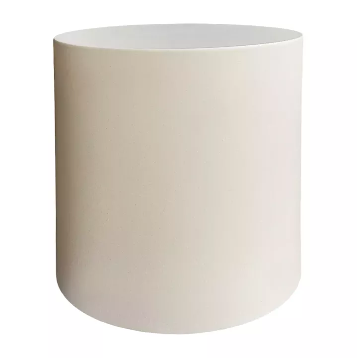 ROUND OUTDOOR COFFEE TABLE KYOKO HM6592.02 BEIGE FIBER CEMENT Φ40x43Hcm
