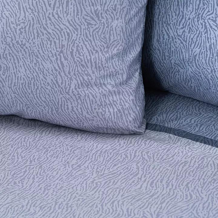Beauty Home Ζεύγος μαξιλαροθήκες Moments Art 12566 51x73 Σιέλ,Γκρι