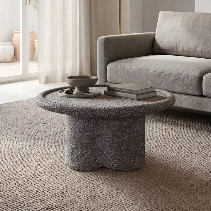 Coffee table Magnia pakoworld grey MGO D70x40cm