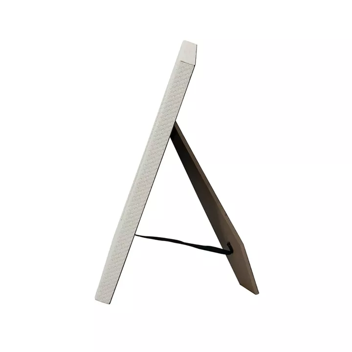 Artekko Lisa MDF Κορνίζα με Λευκό Τεχνόδερμα για Φωτογραφία 4.5x6.5