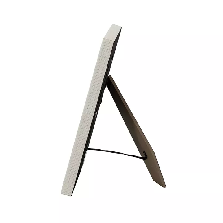 Artekko Lisa MDF Κορνίζα με Λευκό Τεχνόδερμα για Φωτογραφία 3.5x5.5