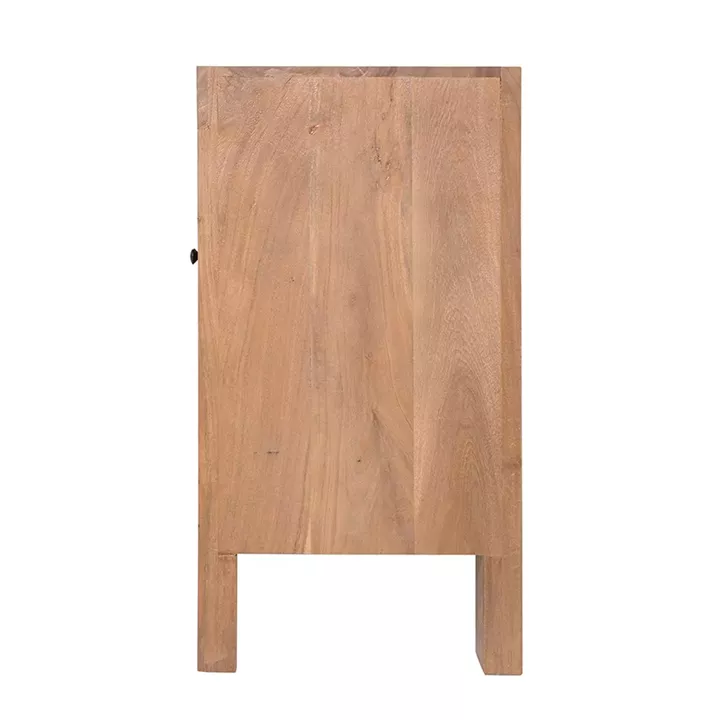 Artekko Veil Καφέ Μπουφές από Ξύλο Ακακίας (137.2x40.6x75.8)cm
