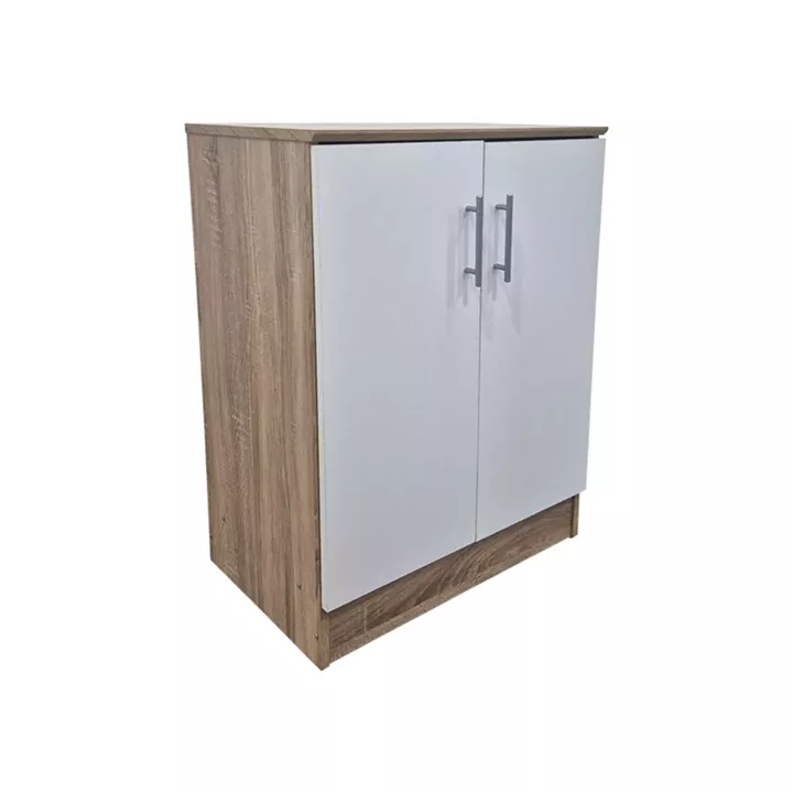 Παπουτσοθήκη-ντουλάπι Souken pakoworld 6 ζευγών λευκό-sonoma 60x40x80εκ