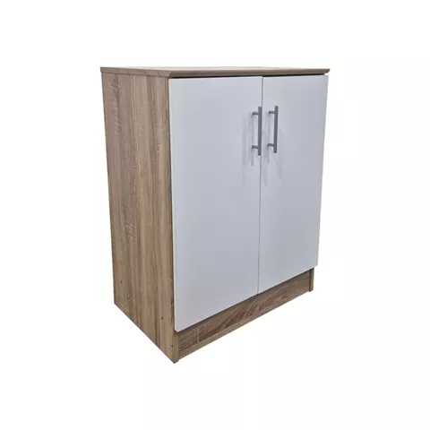 Παπουτσοθήκη-ντουλάπι Souken pakoworld 6 ζευγών λευκό-sonoma 60x40x80εκ