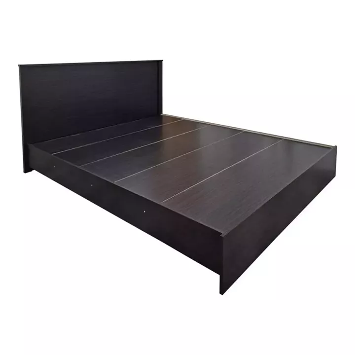 Bed with mattress Athos-Nemesis pakoworld wenge 160x200cm