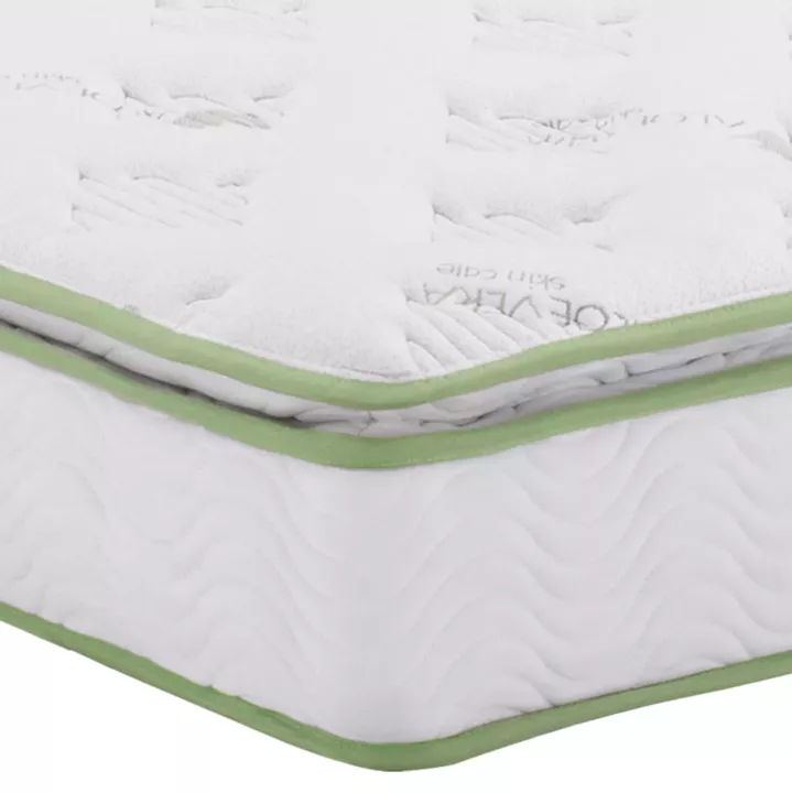DOUBLE BED WITH MATTRESS CELINA HM21328 METAL & WOOD IN DIRTY OAK--MATTRESS 150x200cm
