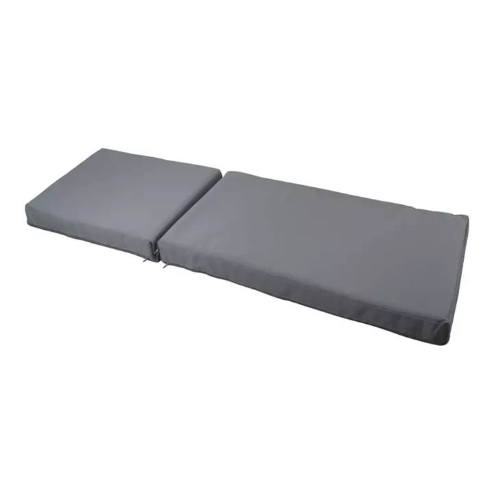 Vertian pakoworld cushion textilene in dark grey color 58x190x20cm
