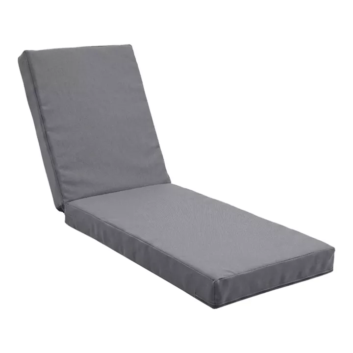 Vertian pakoworld cushion textilene in dark grey color 58x190x10cm