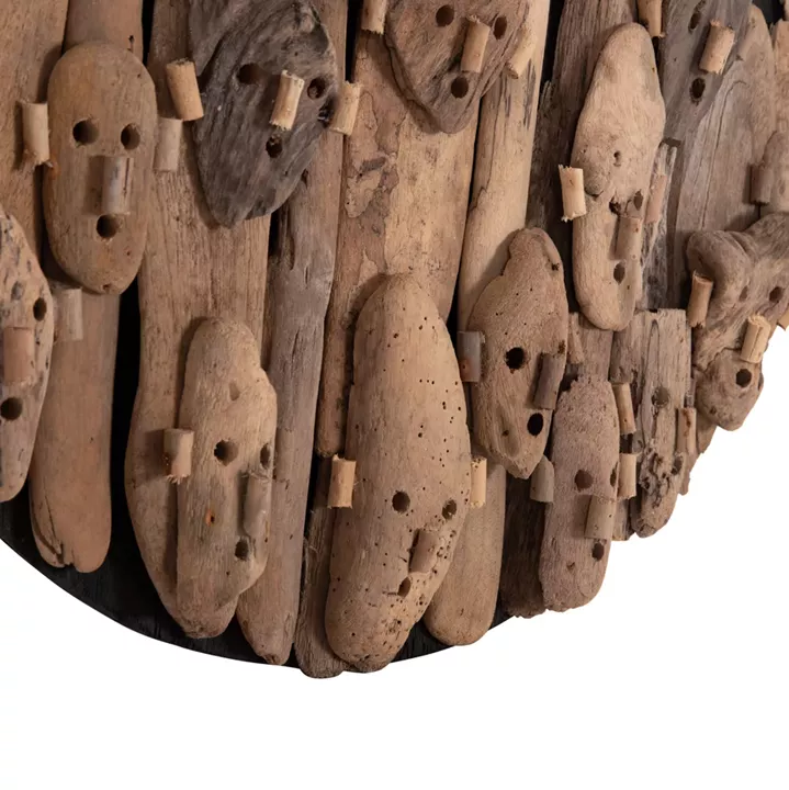 ΔΙΑΚΟΣΜΗΤΙΚΟ ΤΟΙΧΟΥ ΣΤΡΟΓΓΥΛΟ LICAS HM4441 DRIFTWOOD ΣΕ ΦΥΣΙΚΟ Φ62εκ