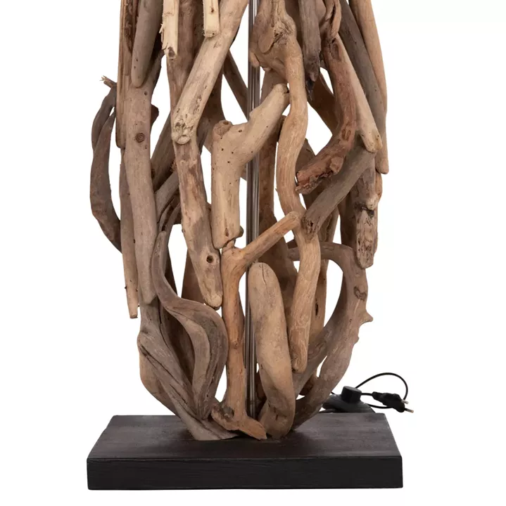 ΔΙΑΚΟΣΜΗΤΙΚΟ ΦΩΤΙΣΤΙΚΟ ΔΑΠΕΔΟΥ ALTAR HM4872 DRIFTWOOD--ΛΕΥΚΟ PVC Φ44.5x167Υεκ.