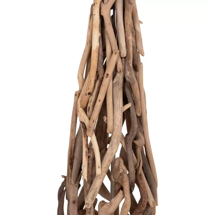 ΔΙΑΚΟΣΜΗΤΙΚΟ ΦΩΤΙΣΤΙΚΟ ΔΑΠΕΔΟΥ ALTAR HM4872 DRIFTWOOD--ΛΕΥΚΟ PVC Φ44.5x167Υεκ.