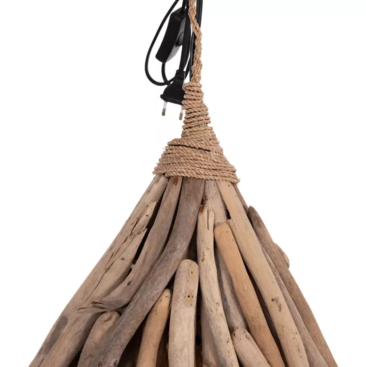 ΦΩΤΙΣΤΙΚΟ ΟΡΟΦΗΣ ΚΡΕΜΑΣΤΟ TREIT HM4875 DRIFTWOOD ΣΕ ΦΥΣΙΚΟ 48x54x52-73Υεκ [1xΕ27]