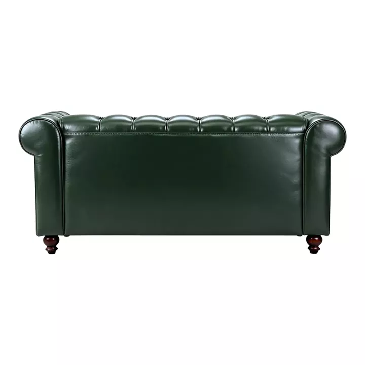 Kαναπές διθέσιος τ. Chesterfield pakoworld pu κυπαρισσί 160x84x67εκ