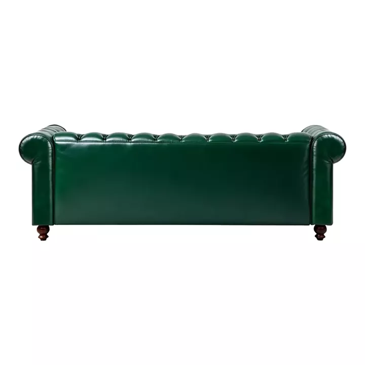 Kαναπές τριθέσιος τ. Chesterfield pakoworld pu κυπαρισσί 203x84x67εκ