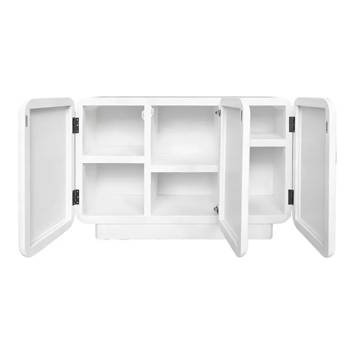 Μπουφές Kooldio pakoworld mdf λευκό 120x37.5x69εκ
