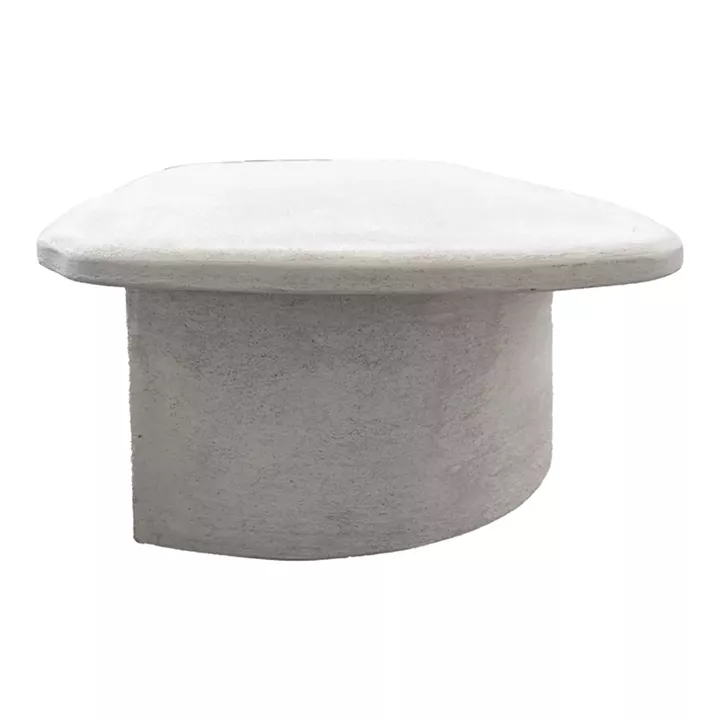 Τραπέζι σαλονιού Verven pakoworld mdf λευκό 120x60x32εκ