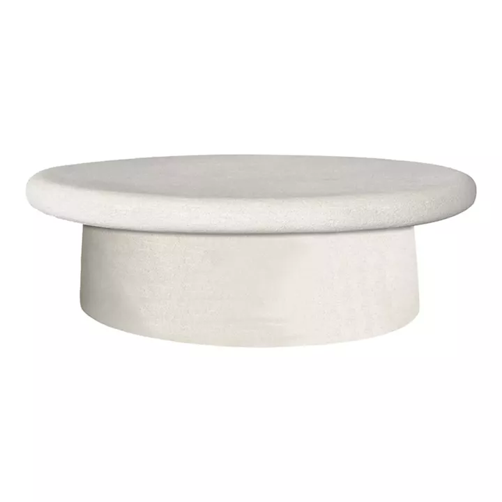 Τραπέζι σαλονιού Herona pakoworld mdf λευκό 100x60x32εκ