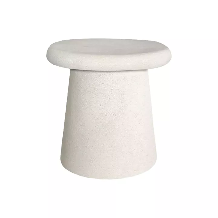 Side table Herona pakoworld mdf white D47x48cm