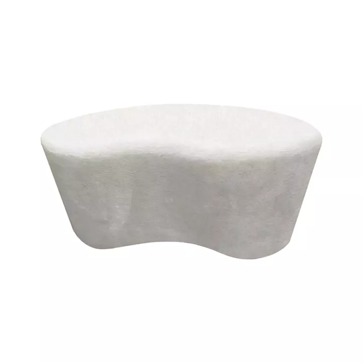 Coffee table Fedris pakoworld mdf white 80x70x34cm