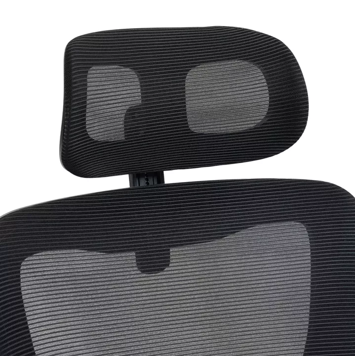 ΚΑΡΕΚΛΑ ΓΡΑΦΕΙΟΥ KESI HM1222.01 ΜΑΥΡO MESH & PP 52x50x122Υεκ.
