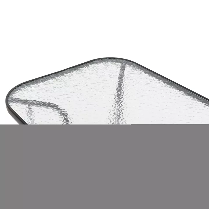 ΣΕΤ ΤΡΑΠΕΖΑΡΙΑΣ 5ΤΜΧ ADAM HM10896.03 ΤΡΑΠΕΖΙ 120x70εκ & 4 ΠΟΛΥΘΡΟΝΕΣ--ΜΑΥΡΟ