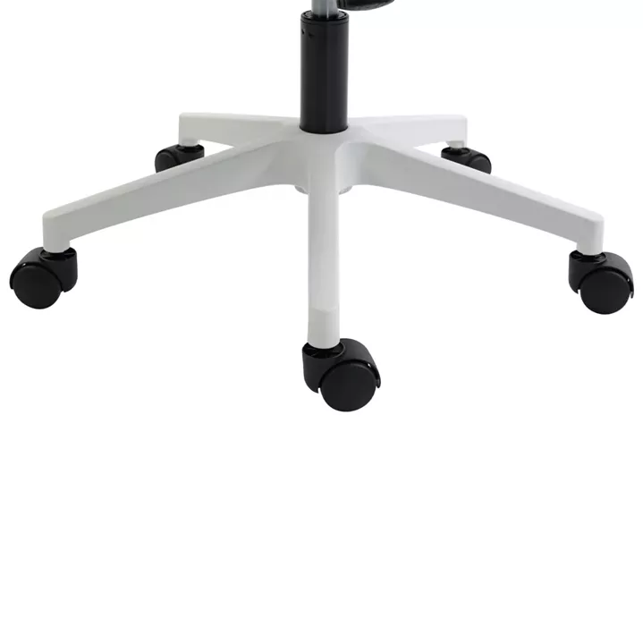 ΚΑΡΕΚΛΑ ΓΡΑΦΕΙΟΥ KESI HM1222.02 ΑΝΟΙΧΤΟ ΓΚΡΙ MESH--ΛΕΥΚΟ PP 52x50x122Υεκ.