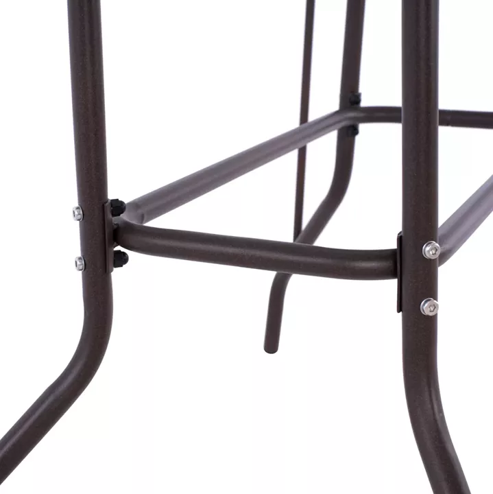 ΣΕΤ ΤΡΑΠΕΖΑΡΙΑΣ 5ΤΜΧ ADAM HM10897.02 ΤΡΑΠΕΖΙ 110x60εκ & 4 ΠΟΛΥΘΡΟΝΕΣ--ΚΑΦΕ