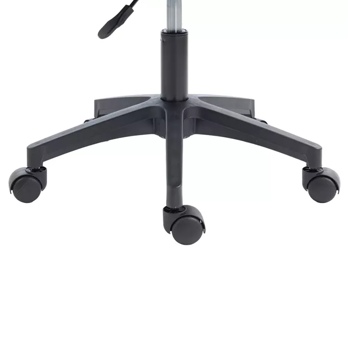 ΚΑΡΕΚΛΑ ΓΡΑΦΕΙΟΥ ZENITH HM1225.01 PP & MESH ΥΦΑΣΜΑ--ΜΑΥΡΟ 60x60x92-100Υεκ