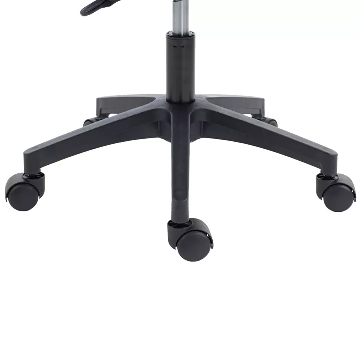 ΚΑΡΕΚΛΑ ΓΡΑΦΕΙΟΥ MATRON HM1226.01 ΜΑΥΡO PP & MESH ΥΦΑΣΜΑ 47x47x128Υεκ