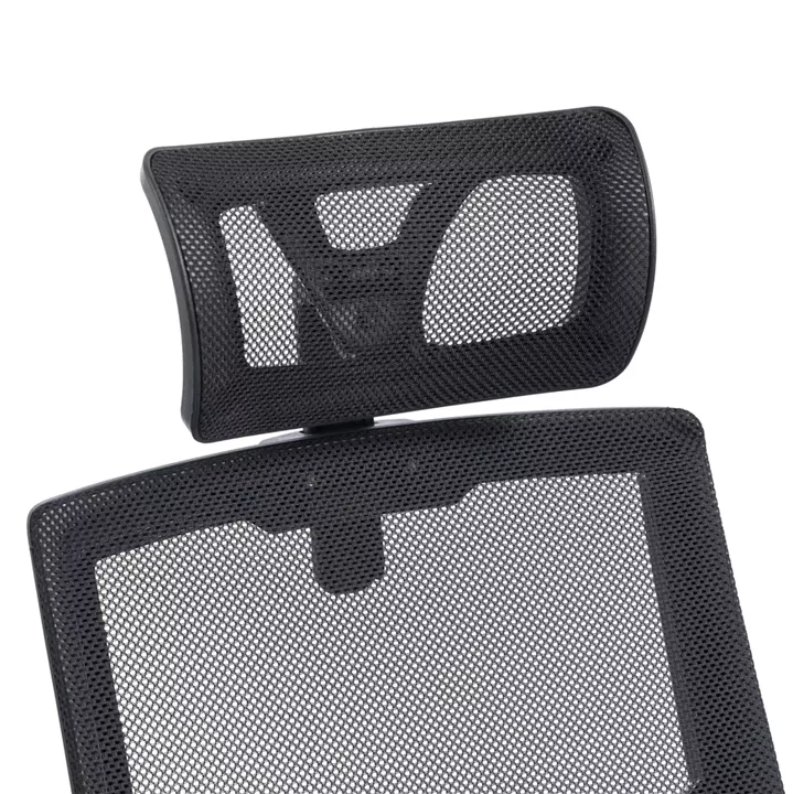 ΚΑΡΕΚΛΑ ΓΡΑΦΕΙΟΥ MATRON HM1226.01 ΜΑΥΡO PP & MESH ΥΦΑΣΜΑ 47x47x128Υεκ