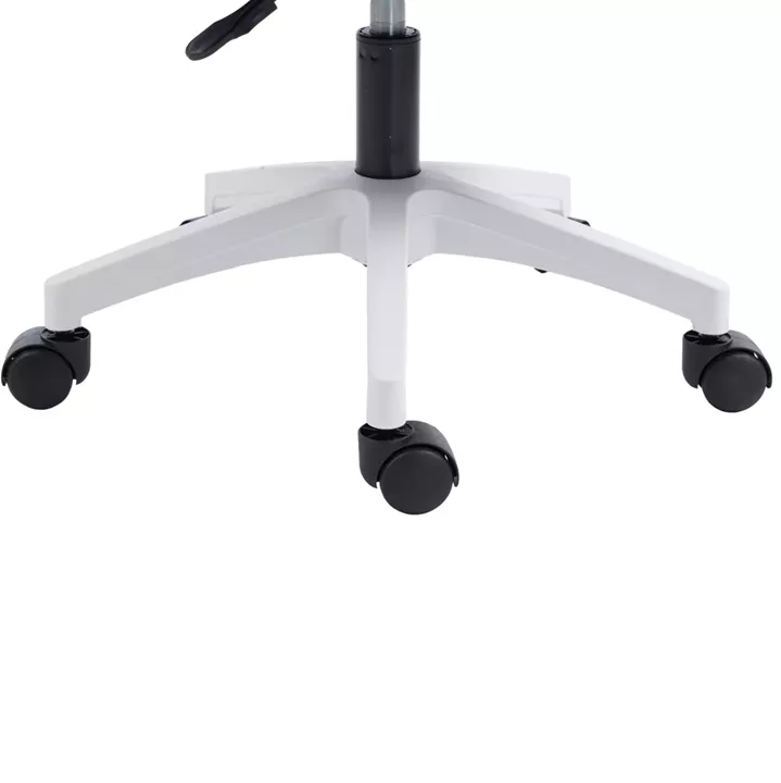 OFFICE CHAIR MATRON HM1226.02 WHITE PP--LIGHT GREY MESH FABRIC 47x47x128Hcm.