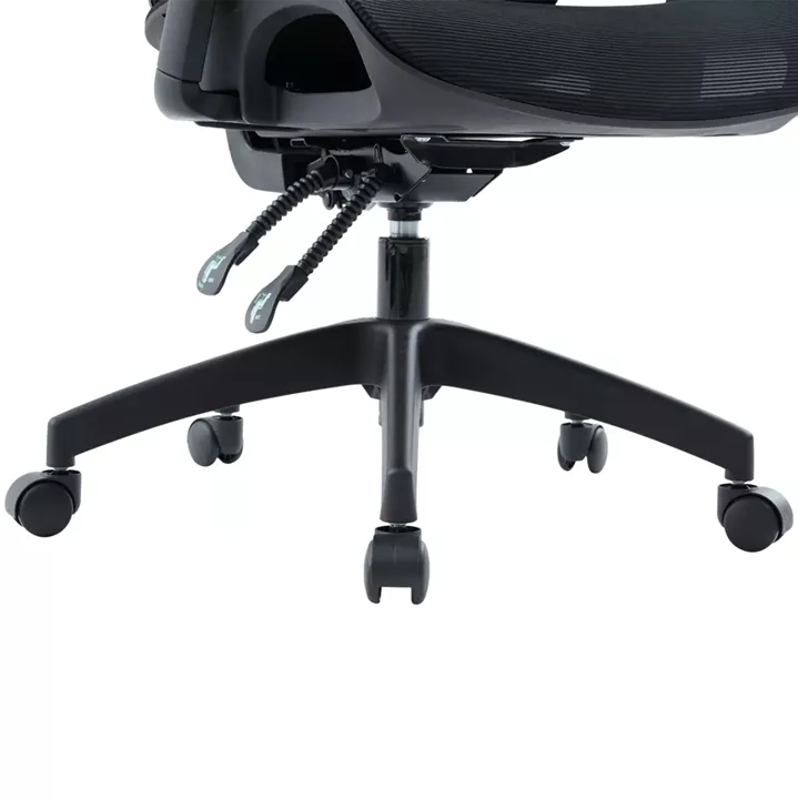 ΚΑΡΕΚΛΑ ΓΡΑΦΕΙΟΥ APEX HM1227.01 ΜΑΥΡO MESH & PP 68x68x120-130Υεκ