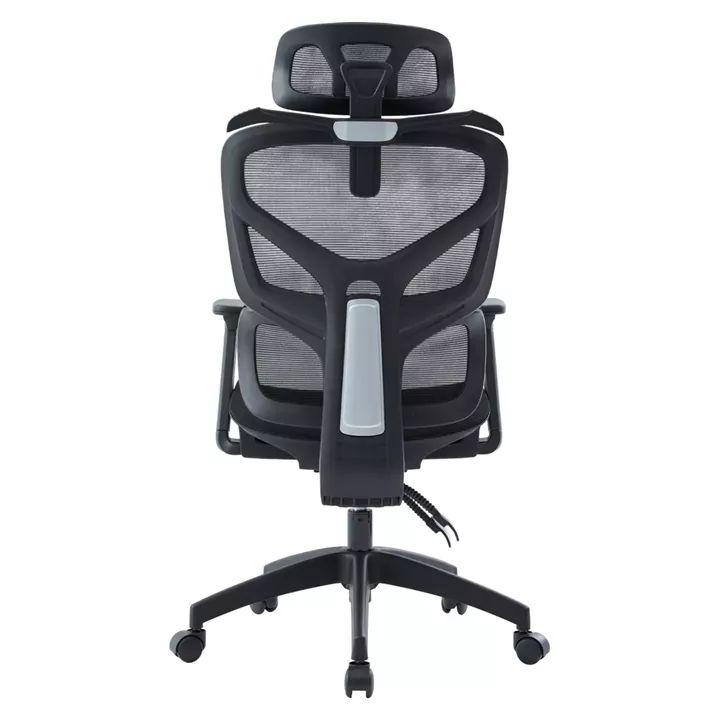 ΚΑΡΕΚΛΑ ΓΡΑΦΕΙΟΥ APEX HM1227.01 ΜΑΥΡO MESH & PP 68x68x120-130Υεκ