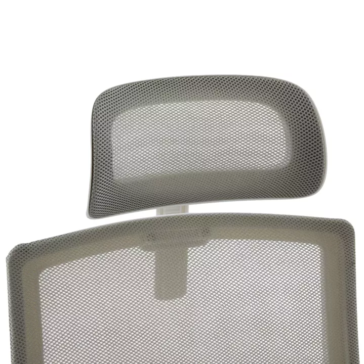 ΚΑΡΕΚΛΑ ΓΡΑΦΕΙΟΥ VELOCITY HM1229.02 ΛΕΥΚΟ PP--ΑΝΟΙΧΤΟ ΓΚΡΙ MESH 61x62x123Υεκ