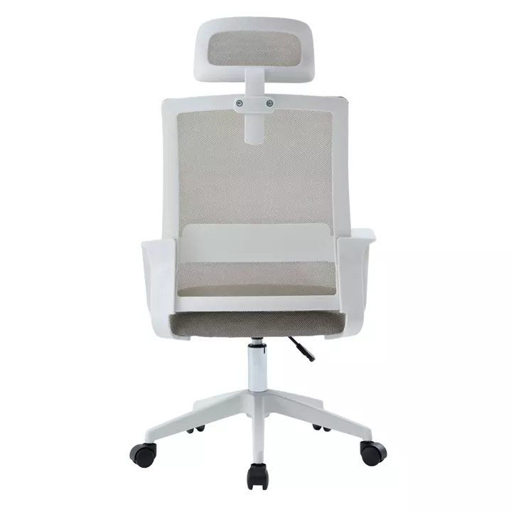 ΚΑΡΕΚΛΑ ΓΡΑΦΕΙΟΥ VELOCITY HM1229.02 ΛΕΥΚΟ PP--ΑΝΟΙΧΤΟ ΓΚΡΙ MESH 61x62x123Υεκ