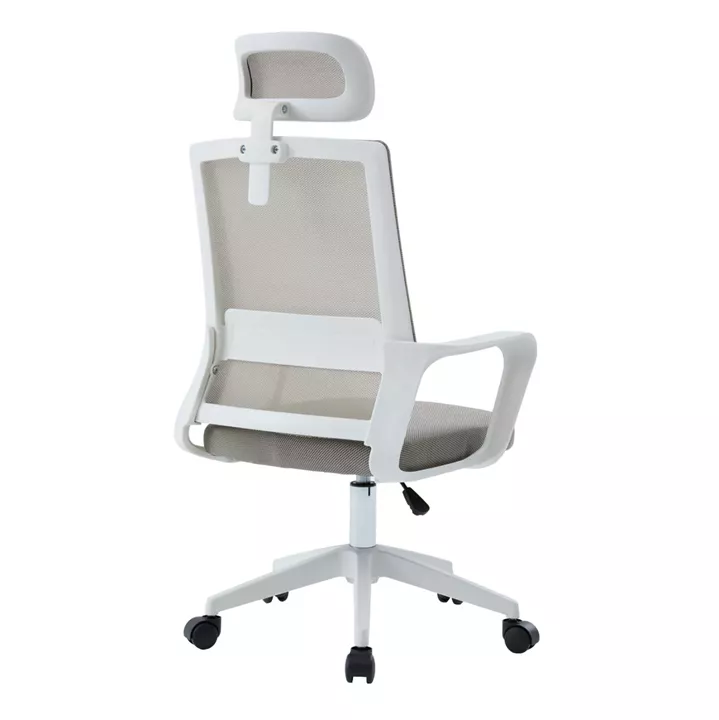 ΚΑΡΕΚΛΑ ΓΡΑΦΕΙΟΥ VELOCITY HM1229.02 ΛΕΥΚΟ PP--ΑΝΟΙΧΤΟ ΓΚΡΙ MESH 61x62x123Υεκ