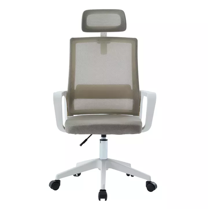 ΚΑΡΕΚΛΑ ΓΡΑΦΕΙΟΥ VELOCITY HM1229.02 ΛΕΥΚΟ PP--ΑΝΟΙΧΤΟ ΓΚΡΙ MESH 61x62x123Υεκ