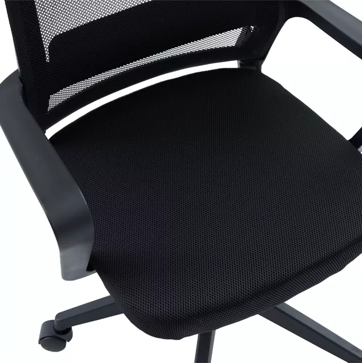 OFFICE CHAIR VELOCITY HM1229.01 BLACK PP & MESH FABRIC 61x62x123Hcm.