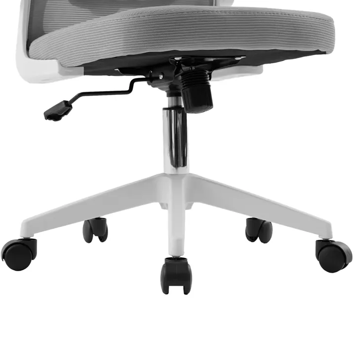 OFFICE CHAIR FLOATER HM1230.02 WHITE PP--LIGHT GREY MESH 62x62x106-116Hcm.