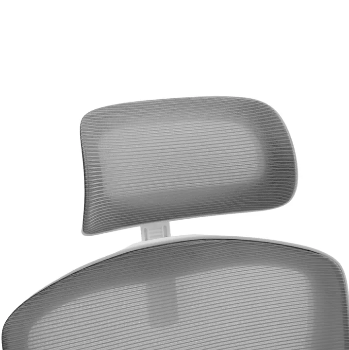 OFFICE CHAIR FLOATER HM1230.02 WHITE PP--LIGHT GREY MESH 62x62x106-116Hcm.