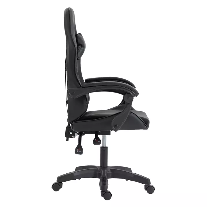 ΚΑΡΕΚΛΑ GAMING STRATUS HM1231.01 ΜΑΥΡΟ PVC--ΜΕ ΜΑΞIΛΑΡΑΚΙΑ ΜΕΣΗΣ/ΚΕΦΑΛΗΣ 62x62x119Υεκ