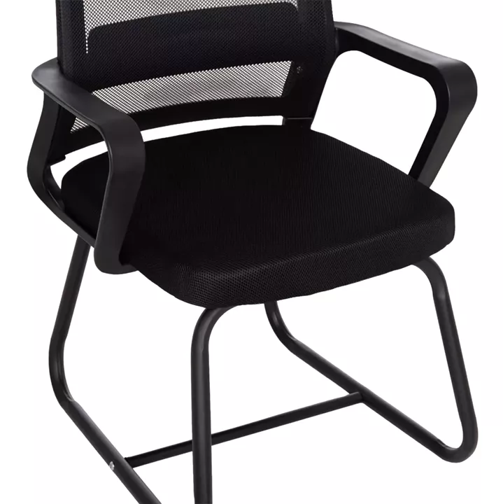 ΚΑΡΕΚΛΑ ΕΠΙΣΚΕΠΤΗ CASTER HM1228.01 PP--MESH--ΜΕΤΑΛΛΟ ΜΑΥΡΟ 46x52x94Υεκ