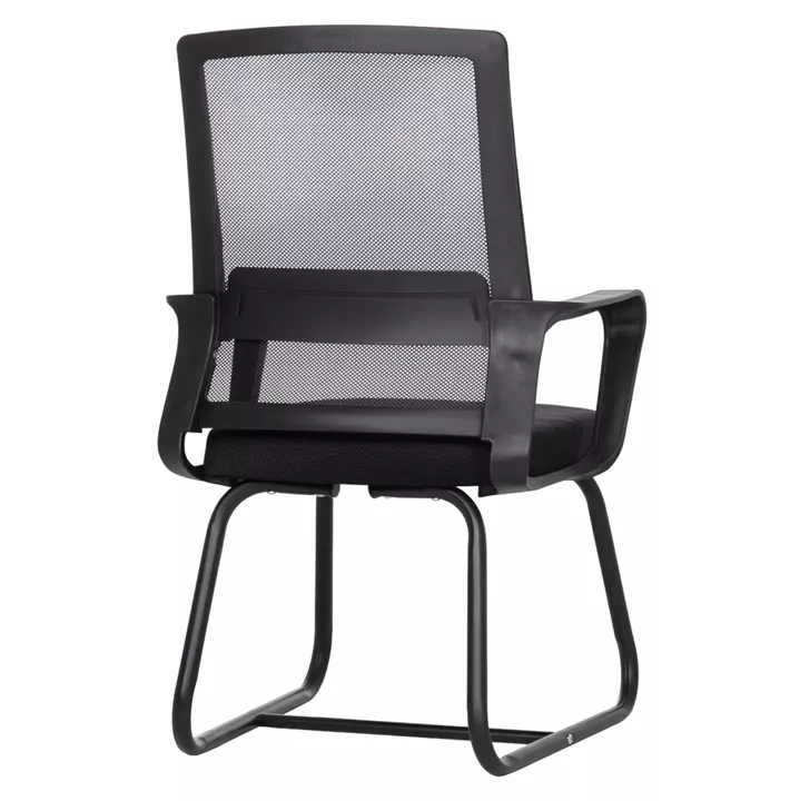 ΚΑΡΕΚΛΑ ΕΠΙΣΚΕΠΤΗ CASTER HM1228.01 PP--MESH--ΜΕΤΑΛΛΟ ΜΑΥΡΟ 46x52x94Υεκ