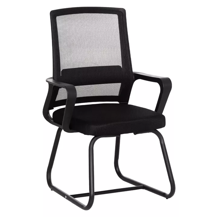 ΚΑΡΕΚΛΑ ΕΠΙΣΚΕΠΤΗ CASTER HM1228.01 PP--MESH--ΜΕΤΑΛΛΟ ΜΑΥΡΟ 46x52x94Υεκ