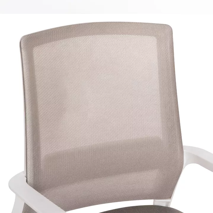ΚΑΡΕΚΛΑ ΕΠΙΣΚΕΠΤΗ CASTER HM1228.02 ΛΕΥΚΟ ΜΕΤΑΛΛΟ/PP--ΑΝΟΙΧΤΟ ΓΚΡΙ MESH 58x56x93Υεκ