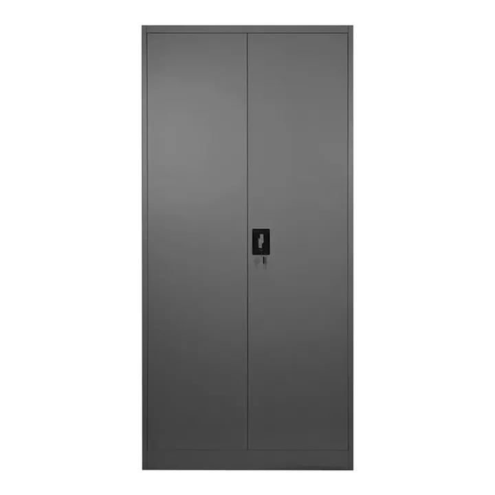 Zogi pakoworld metal wardrobe with partition in anthracite 70x40x180cm