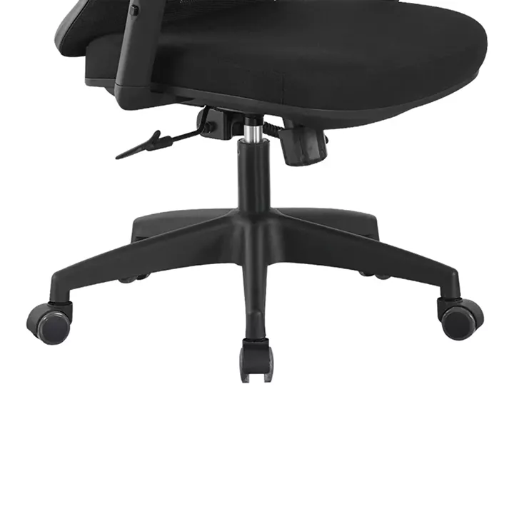 Καρέκλα γραφείου διευθυντή Magida pakoworld mesh μαύρο 58.5x66x115-125εκ